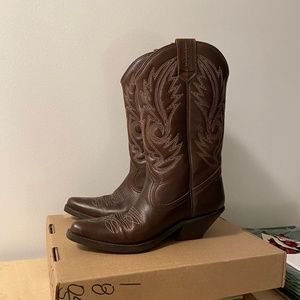 Brown Cowboy Western Boots